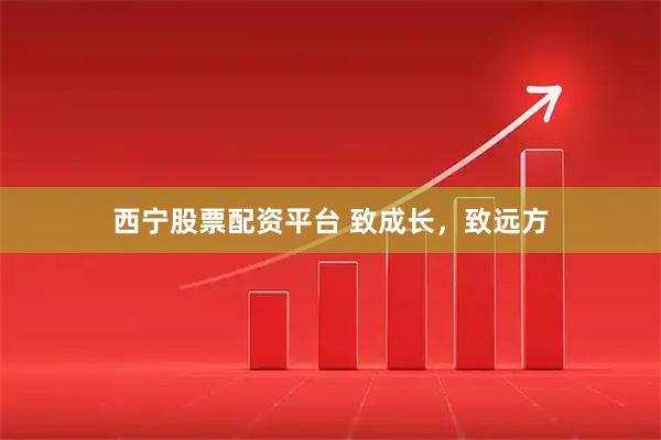 西宁股票配资平台 致成长，致远方